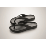 Havaianas de plástico para personalizar cor preto vista fotografia quarta vista
