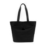 Saco de mão/ombro ultraleve com compartimentos BrandCharger cor preto primeira vista