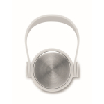 Garrafa de aço inoxidável com acabamento de borracha 500 ml cor branco oitava vista