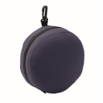 Almofada de viagem 2 em 1 com máscara de dormir incluída cor azul segunda vista