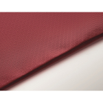 Mochila de cordão de rPET com bolso lateral e fecho de correr cor bordeaux vista fotografia quarta vista