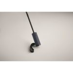 Guarda-chuva dobrável automático de pongee rPET 190T Ø107 cor azul vista fotografia sexta vista