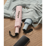 Guarda-chuva dobrável automático de pongee rPET 190T Ø107 cor cor-de-rosa vista conjunto principal