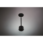 Candeeiro de secretária de alumínio com 24 LED táctil cor preto vista fotografia terceira vista