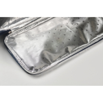 Saco térmico de piquenique de rPET para 2 com conjunto completo cor azul vista fotografia sexta vista