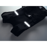 Mochila desportiva de PU de nylon com bolsa de hidratação 1,5 L cor preto vista fotografia sétima vista