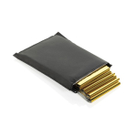 Manta de emergência impermeável e reutilizável com bolsa rPET cor preto