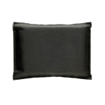 Manta de emergência impermeável e reutilizável com bolsa rPET cor preto quarta vista