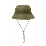 Chapéu à pescador de poliéster repelente à água 64 g/m2 cor verde militar
