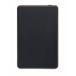 Powerbank de alumínio reciclado com indicador 10 000 mAh cor azul-marinho