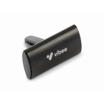 Porta-ambientador de carro com capa de alumínio e clipe cor preto vista principal