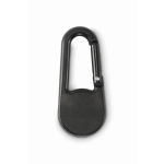 Bússola de ABS com mosquetão para atividades ao ar livre cor preto terceira vista