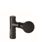 Pistola de massagem com 2 velocidades e bateria 1200 mAh em bolsa cor preto vista principal