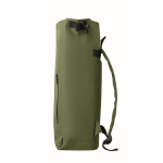 Mochila roll-top rPET para portátil com bolso lateral elástico 15'' cor verde militar décima vista