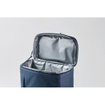 Mochila térmica de poliéster com capacidade de 9 L cor azul vista fotografia