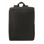 Mochila térmica de poliéster com capacidade de 11 L cor preto quinta vista
