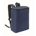 Mochila térmica de poliéster com capacidade de 11 L cor azul