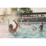 Bola de praia de neopreno com agulha para encher Ø16 cm segunda vista conjunto