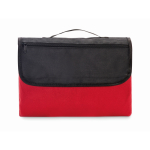 Manta de piquenique dobrável rPET de 150 g/m2 resistente à água cor vermelho