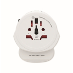 Adaptador de viagem compacto de 30 W com USB-A e USB-C cor branco