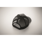 Boné à camionista de 5 painéis de algodão e malha 250 g/m2 cor cinzento-escuro vista fotografia sexta vista