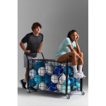 T-shirt de poliéster reciclado transpirável SOL'S cor cinzento topo