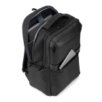 Mochila organizadora repelente à água com bolsos 23L 17,3” cor preto oitava vista
