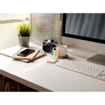 Conjunto de escritório 2 em 1 em papel 100% reciclado com 150 folhas vista conjunto