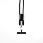 Cabo lanyard com suporte para telemóvel e carregamento ultrarrápido 60W cor preto sexta vista