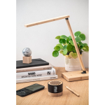 Coluna portátil em alumínio reciclado com mãos-livres 3W vista conjunto