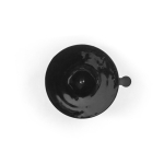 Suporte magnético para telemóvel com rotação de 360º e fixação por vácuo cor preto segunda vista