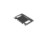 Cartão multiferramentas em aço inoxidável com 20 funções cor preto