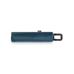 Guarda-chuva dobrável com mecanismo manual e mosquetão no cabo Ø98 cor azul