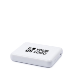 Powerbank magnético ultrafino USB-C BrandCharger 5000 mAh cor branco vista principal