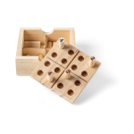 Jogo de sudoku com tabuleiro elevável e arrumação interna quarta vista