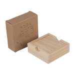 Jogo de sudoku com tabuleiro elevável e arrumação interna sexta vista