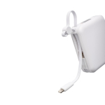 Powerbank de plástico com carga rápida e ecrã LED 10 000 mAh