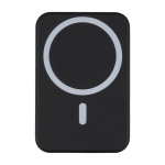 Powerbank magnético MagSafe de carga sem fios 5000 mAh cor preto primeira vista