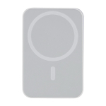 Powerbank magnético MagSafe de carga sem fios 5000 mAh cor branco primeira vista