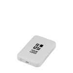 Powerbank magnético MagSafe de carga sem fios 5000 mAh cor branco vista principal