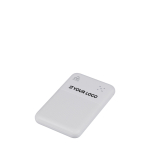 Powerbank de plástico reciclado com carga rápida 10 000 mAh cor branco vista principal