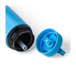 Garrafa de plástico com bocal dobrável e palhinha interior 500 ml décima primeira vista