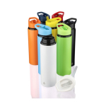 Garrafa de plástico com bocal dobrável e palhinha interior 500 ml sexta vista