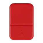 Espelho dobrável de bolso com capa de pele sintética 70 x 11 cm cor vermelho primeira vista