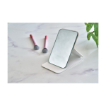 Espelho dobrável de bolso com capa de pele sintética 70 x 11 cm quarta vista