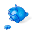 Porquinho mealheiro de plástico reciclado para personalizar quinta vista