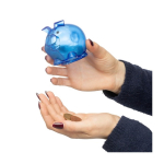 Porquinho mealheiro de plástico reciclado para personalizar oitava vista