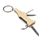 Porta-chaves multiusos em forma de garrafa com saca-rolhas e x-ato quinta vista