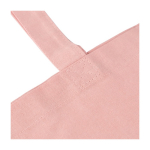 Saco tote de algodão de tamanho grande e asas compridas 140 g/m2 oitava vista