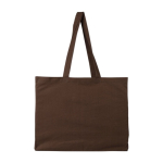 Saco de algodão OEKO-TEX com fole e asas compridas 180 g/m2 terceira vista